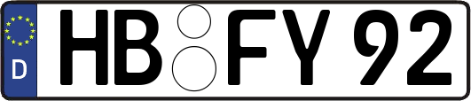 HB-FY92