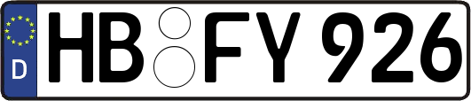 HB-FY926