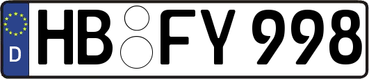HB-FY998