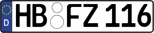 HB-FZ116