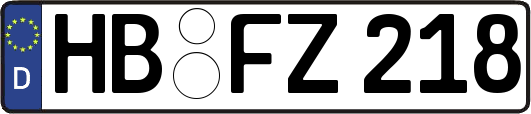 HB-FZ218