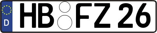 HB-FZ26