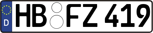 HB-FZ419