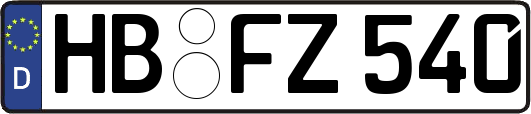 HB-FZ540