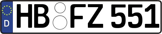 HB-FZ551