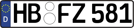HB-FZ581