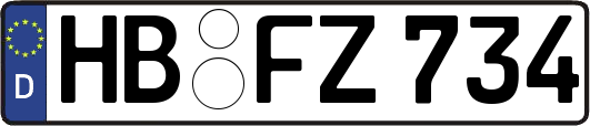 HB-FZ734