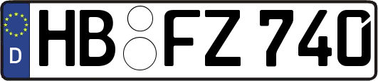 HB-FZ740