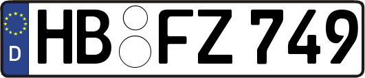 HB-FZ749
