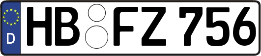 HB-FZ756