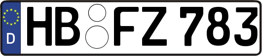 HB-FZ783