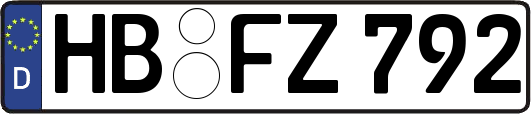 HB-FZ792