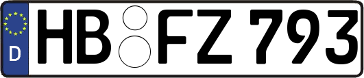 HB-FZ793