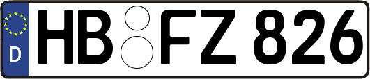 HB-FZ826