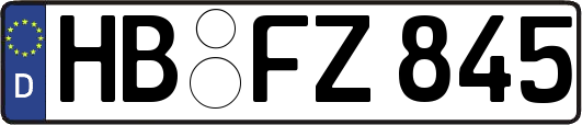 HB-FZ845