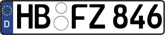 HB-FZ846
