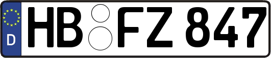 HB-FZ847