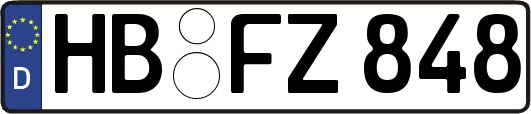 HB-FZ848
