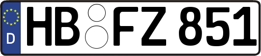 HB-FZ851