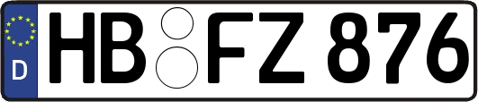 HB-FZ876