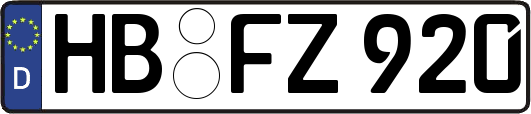 HB-FZ920