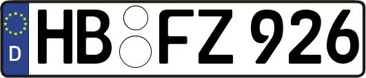 HB-FZ926