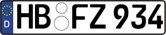 HB-FZ934