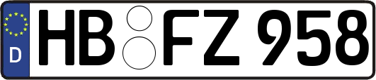 HB-FZ958