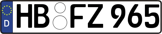 HB-FZ965