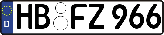 HB-FZ966