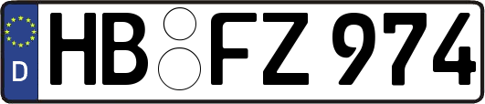 HB-FZ974