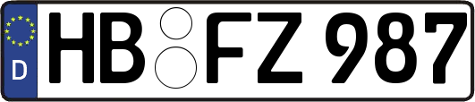 HB-FZ987