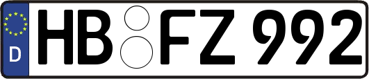HB-FZ992
