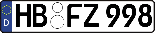 HB-FZ998