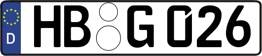 HB-G026