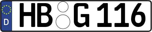 HB-G116