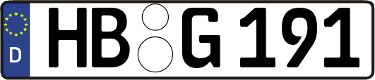 HB-G191