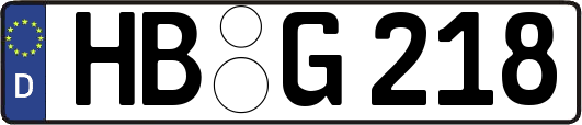 HB-G218