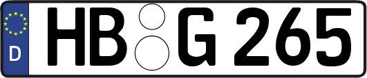 HB-G265