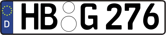 HB-G276