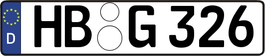 HB-G326
