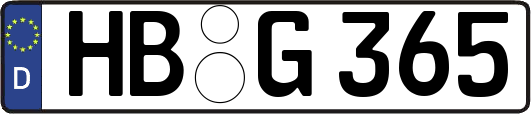 HB-G365