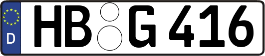 HB-G416