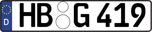 HB-G419