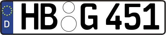 HB-G451