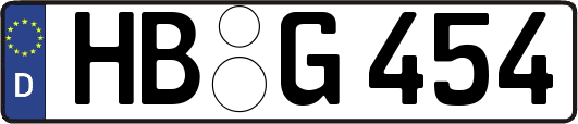 HB-G454