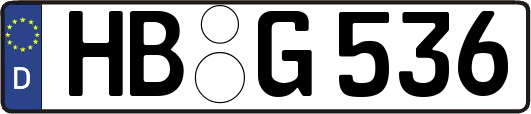 HB-G536