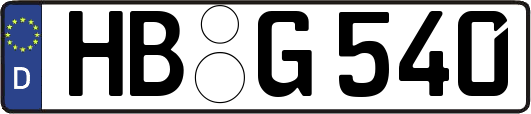 HB-G540