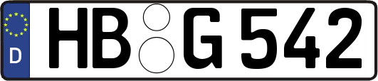 HB-G542