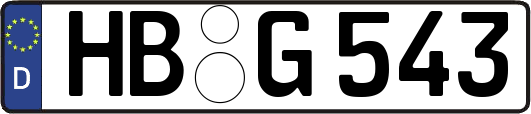 HB-G543
